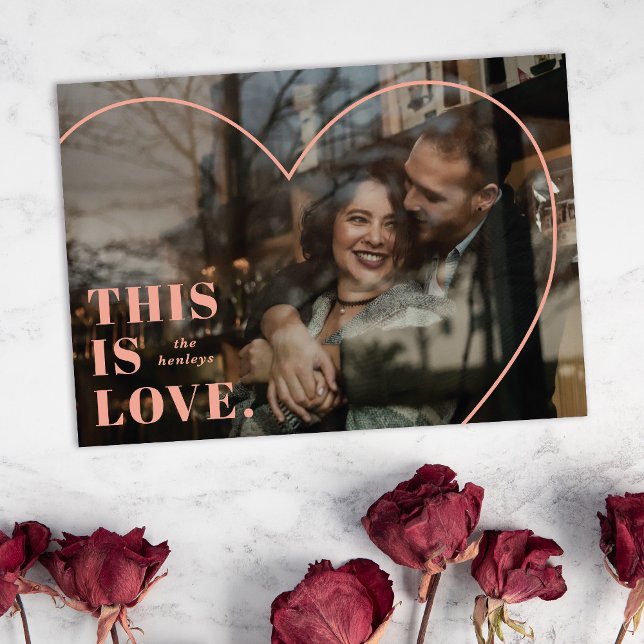 Esto es amor. Tarjeta de El día de San Valentín de (Subido por el creador)