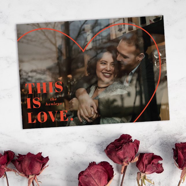 Esto es amor. Tarjeta El día de San Valentín del c (Subido por el creador)
