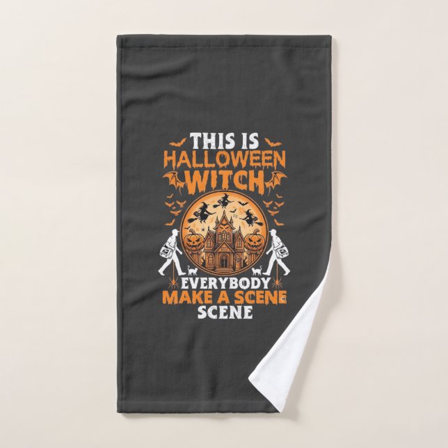 Esto es Halloween (Toalla de mano)