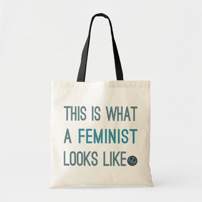 Esto es lo que parece una feminista bolsos (Frente)