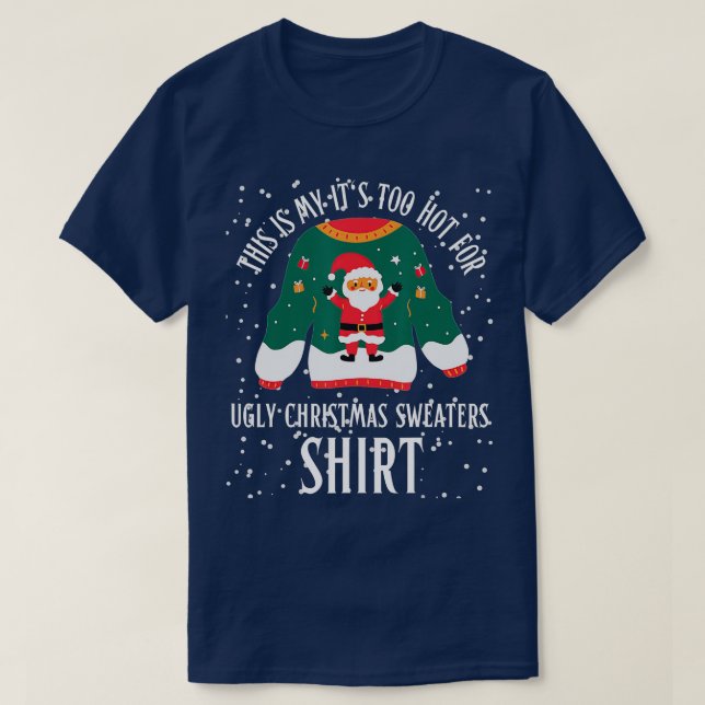 Esto es mi calor para Navidades feos suéter (Diseño del anverso)