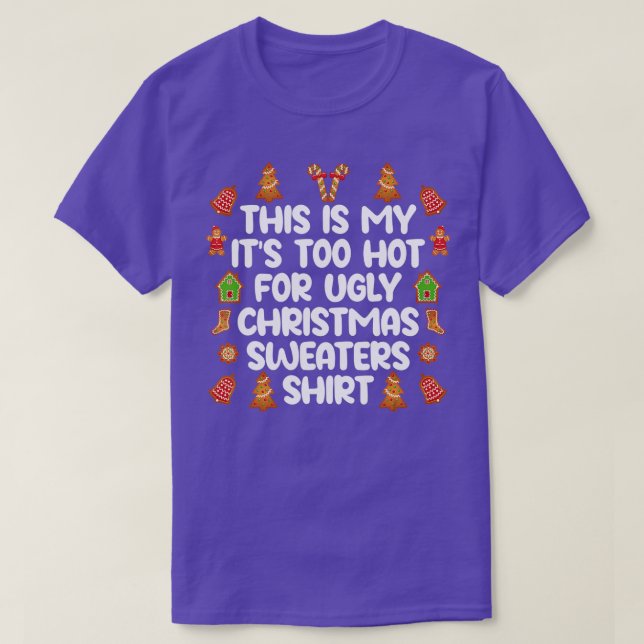 Esto es mi calor para Navidades feos suéter (Diseño del anverso)