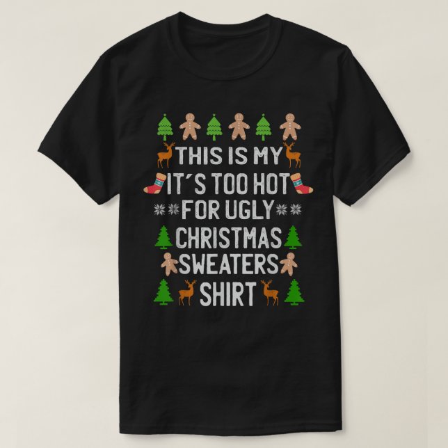 Esto es mi calor para Navidades feos suéter (Diseño del anverso)