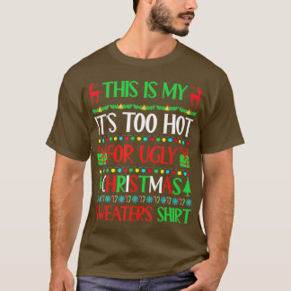 Esto es mi calor para Navidades feos suéter