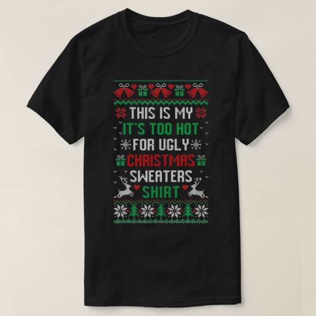 Esto es mi calor para Navidades feos suéter (Diseño del anverso)