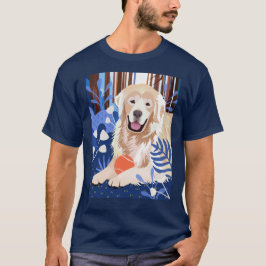 ESTO ES MUCHO CIERTO CAMISETAS VIVID Golden Retrie