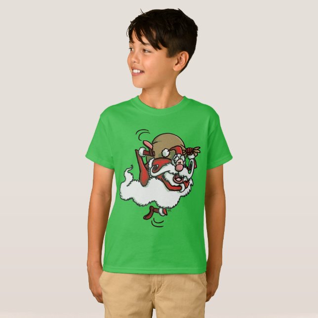 ¡Esto es Santa! Camiseta para niños (Anverso completo)