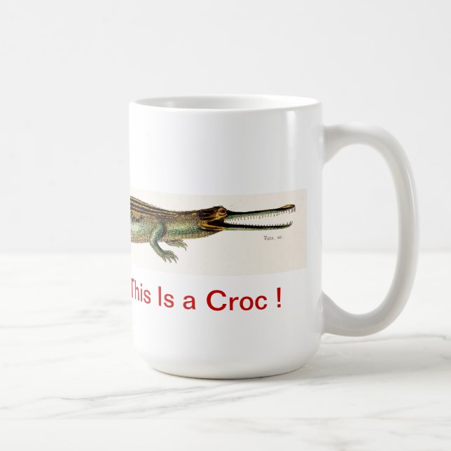 ¡Esto es un Croc! - TAZA (Derecha)