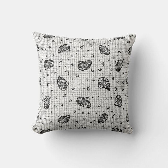 Esto es una almohada de punta. (Anverso)