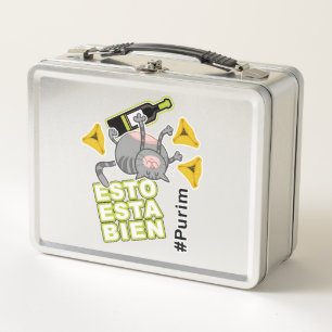 Esto Esta Bien. Gracioso Gato Purim. Español