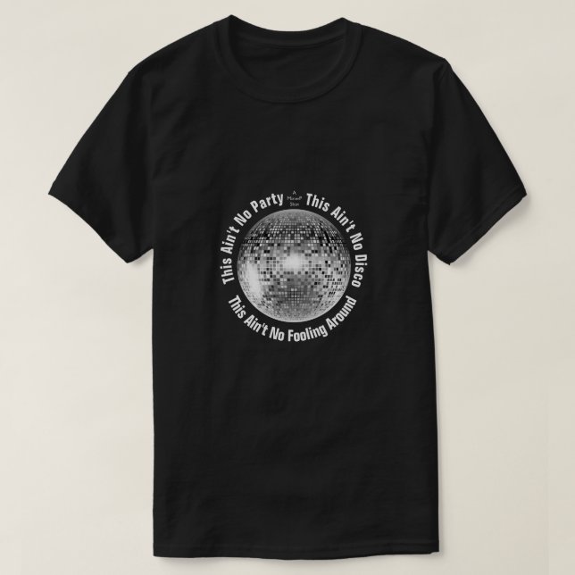 Esto no es ningún Fiesta (variante) - Una camiseta (Diseño del anverso)