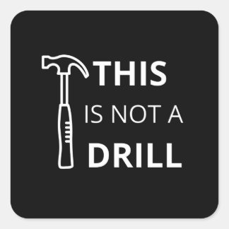 Esto no es un Pegatina de taladros