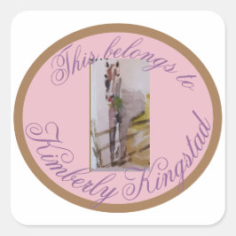 esto pertenece al pegatina oval