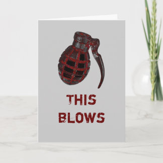 Esto sopla la tarjeta de cumpleaños tardía