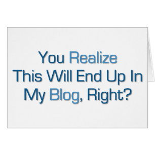 Esto terminará en mi blog