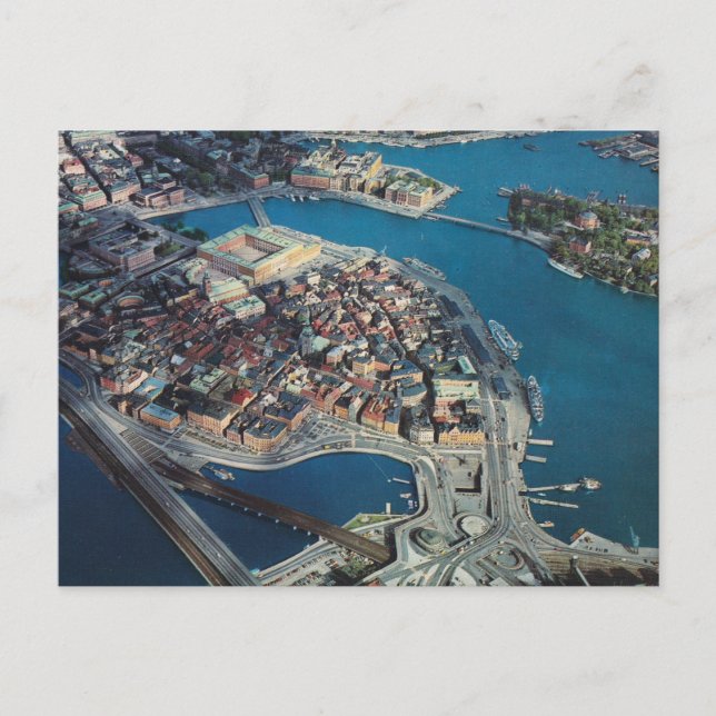 Estocolmo # 2 - postal (Anverso)