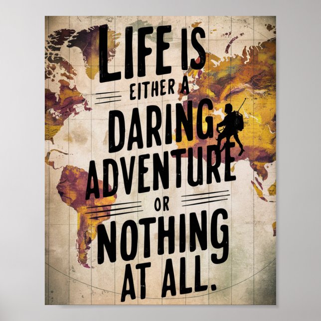 Estoicismo Arte de pared imprimible, Poster motiva (Frente)