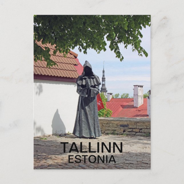 ¡Estonia, tarjeta postal de Tallin! (Anverso)