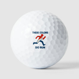 Estos colores hacen funcionar las bolas de golf
