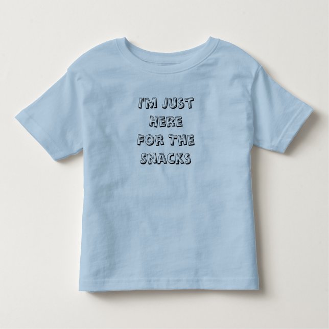 Estoy apenas aquí para la camiseta del niño de los (Anverso)