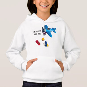 ¡Estoy aquí para divertirme! camiseta con juguetes