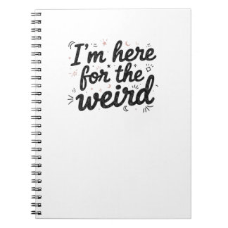 Estoy aquí para el cuaderno de citas divertidas y 