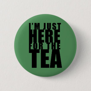 Estoy aquí por el botón verde del té