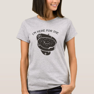 Estoy Aquí por la camiseta de Donuts Woman