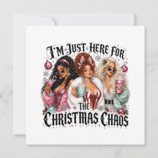 Estoy aquí solo por el caos de Navidad