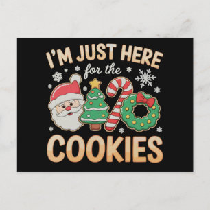 Estoy Aquí Solo Por Las Galletas Navidad Xmas