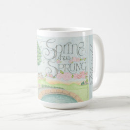 ¡ESTOY BENDITO! Taza de café de primavera ha llega