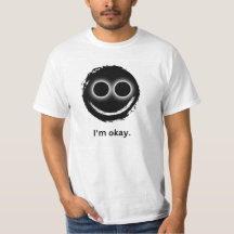 "Estoy bien". Camiseta blanca