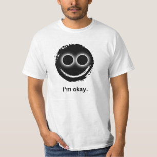 "Estoy bien". Camiseta blanca