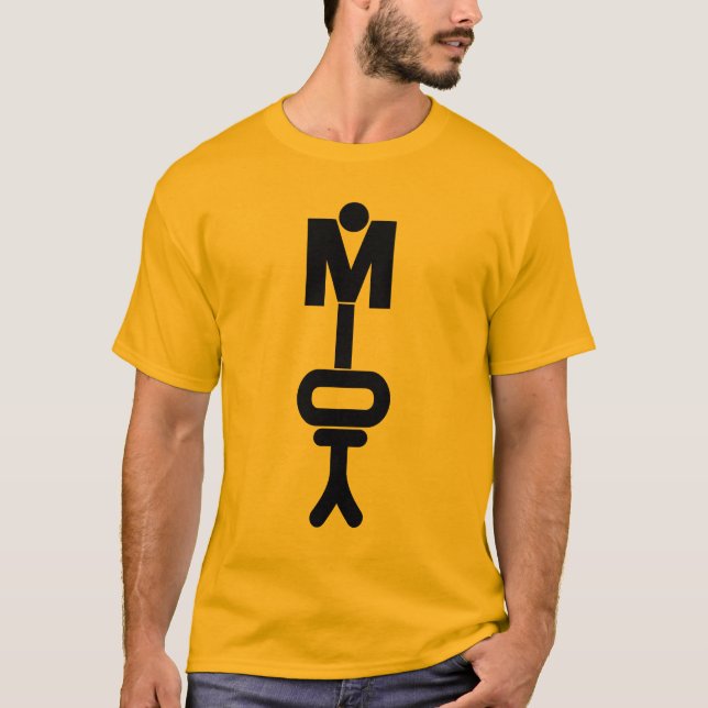 Estoy bien, camiseta de hombres expresivos (Anverso)