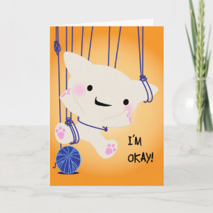Estoy bien, tarjeta de aniversario