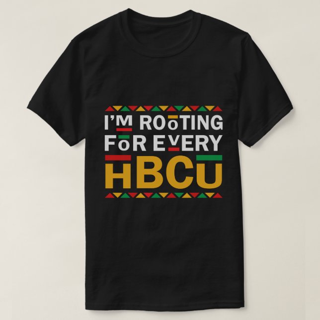 Estoy buscando cada camiseta de HBCU, afroamerican (Diseño del anverso)
