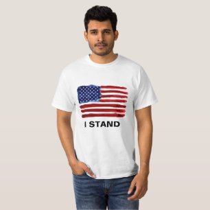 Estoy - Camiseta de la bandera estadounidense