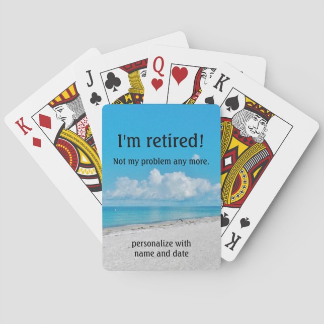 Estoy cansado jugando cartas (Reverso)