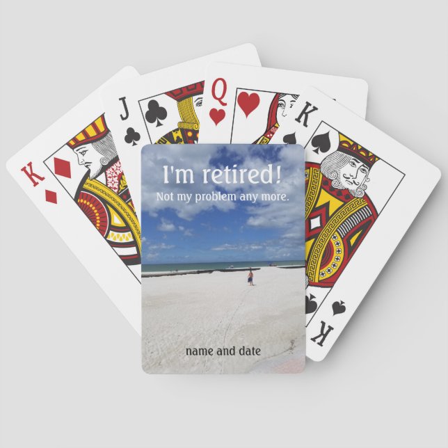 Estoy cansado jugando cartas (Reverso)