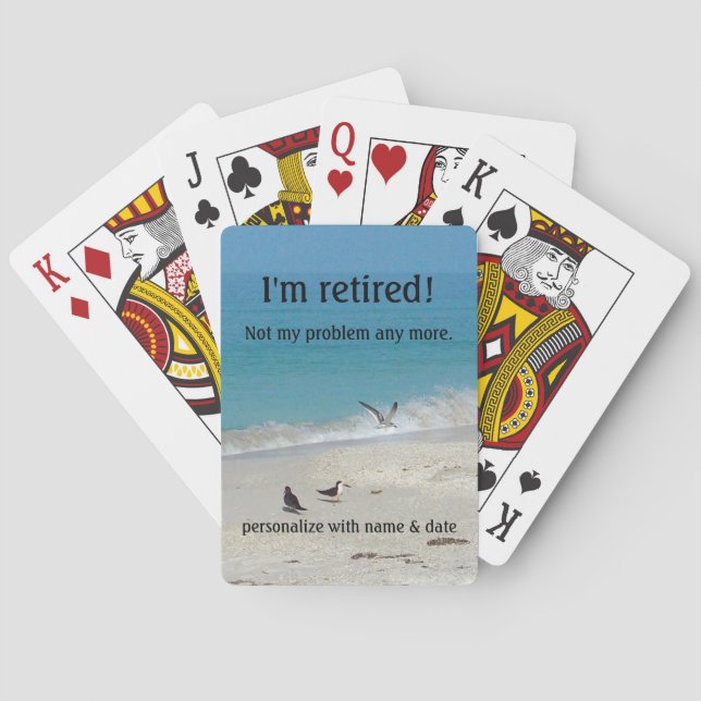 Estoy cansado jugando cartas (Reverso)