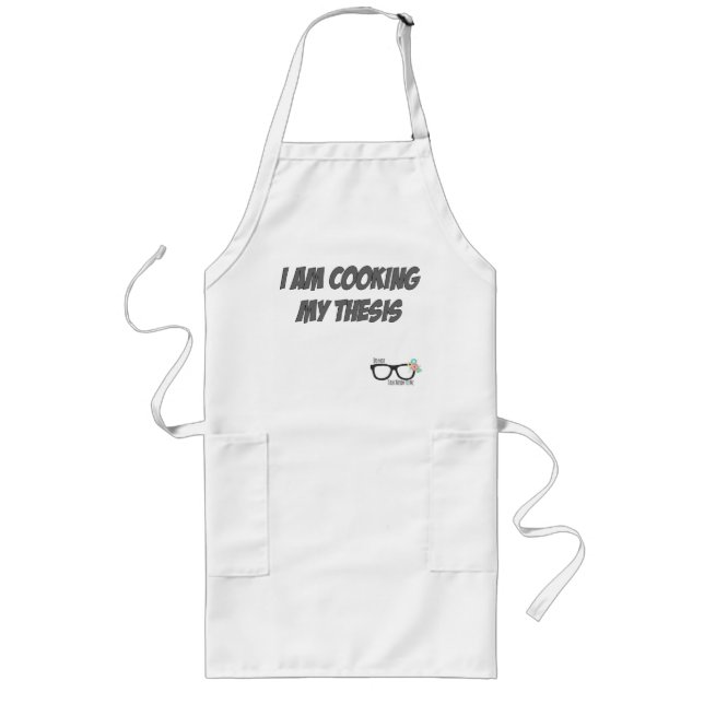 Estoy cocinando mi delantal de la tesis (Frente)