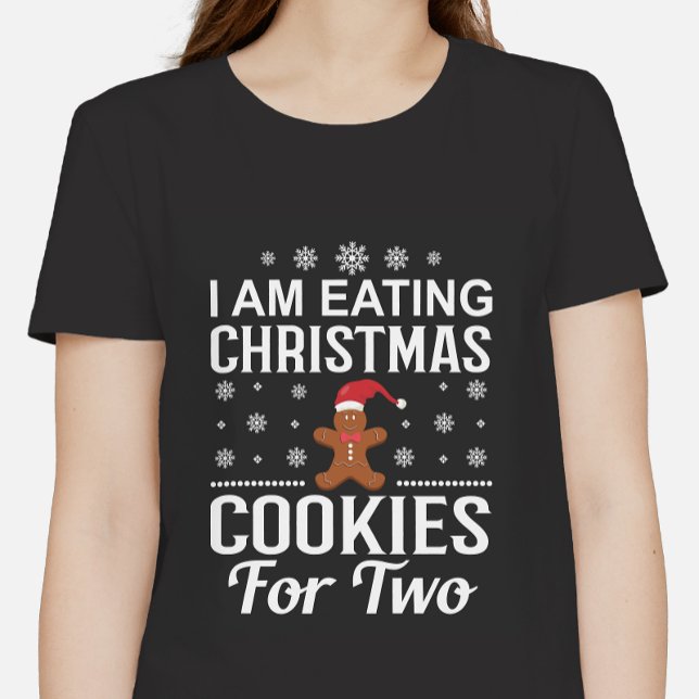 Estoy comiendo cookies de Navidades para dos madre (Subido por el creador)