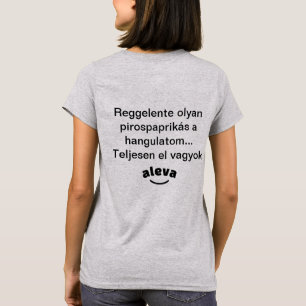 Estoy completamente harto de la camiseta de mujer.