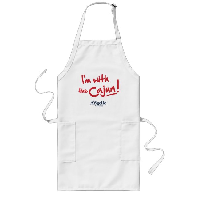 "Estoy con el delantal del Cajun" (Frente)