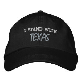 Estoy Con El Gorra Embrodado De Texas