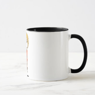 Estoy con ella al lado de taza del Ainsley-Café