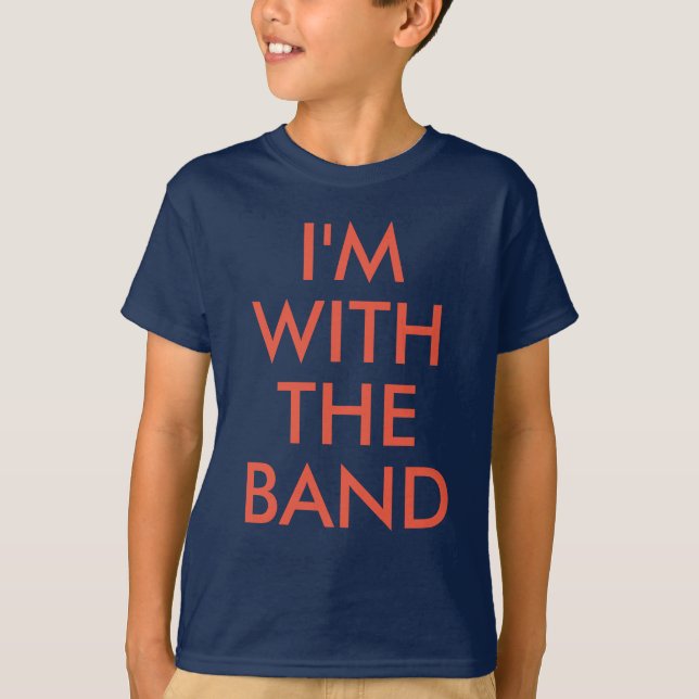 Estoy con la banda | Camiseta de niño o Chica (Anverso)