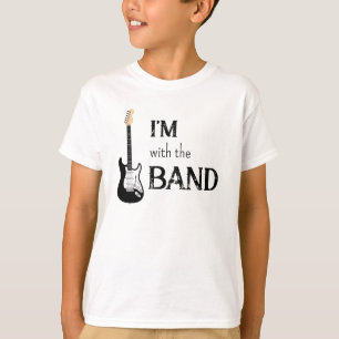 Estoy con la Banda Camiseta infantil de guitarra e