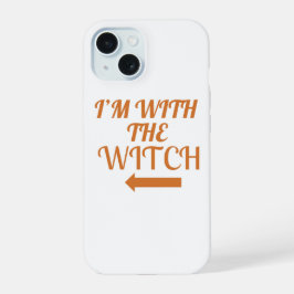 Estoy Con La Bruja Funda de teléfono