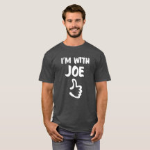 Estoy con la camisa de Joe - gris del brezo del